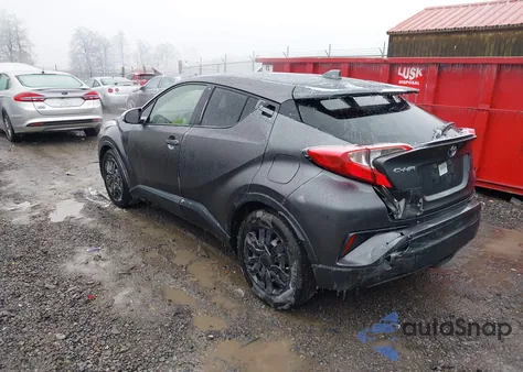 2019 Toyota C-Hr Le z USA, uszkodzony, nr VIN JTNKHMBX5K1024287